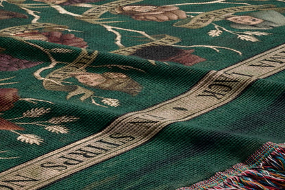 Wizard World Black Family Woven Blanket